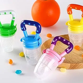 Chupo Silicona Alimentador Bebé con Frutas y Verduras