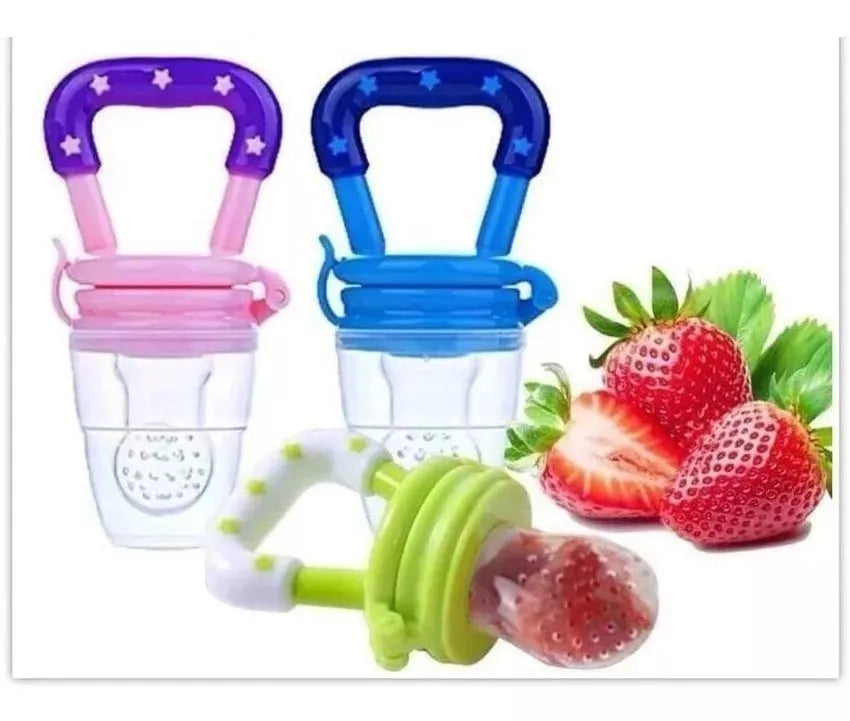 Chupo Silicona Alimentador Bebé con Frutas y Verduras